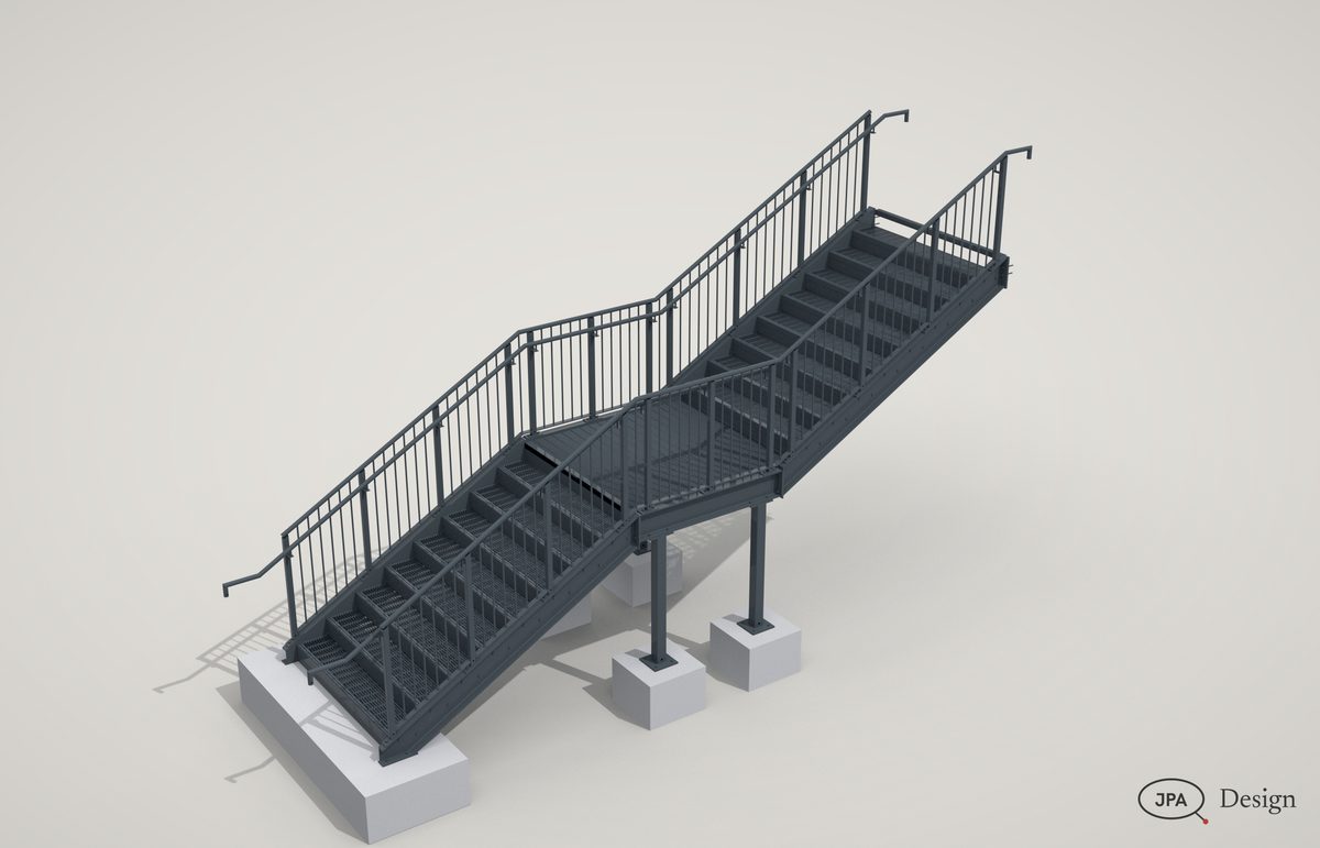 Podium stair PS-ABE, studio