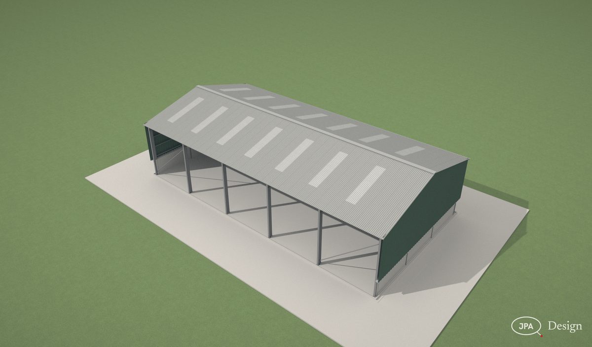 Straw barn
